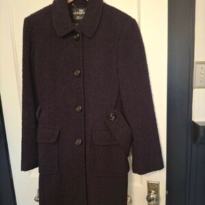 Women’s Rampage Deep Purple Boucle Winter Coat